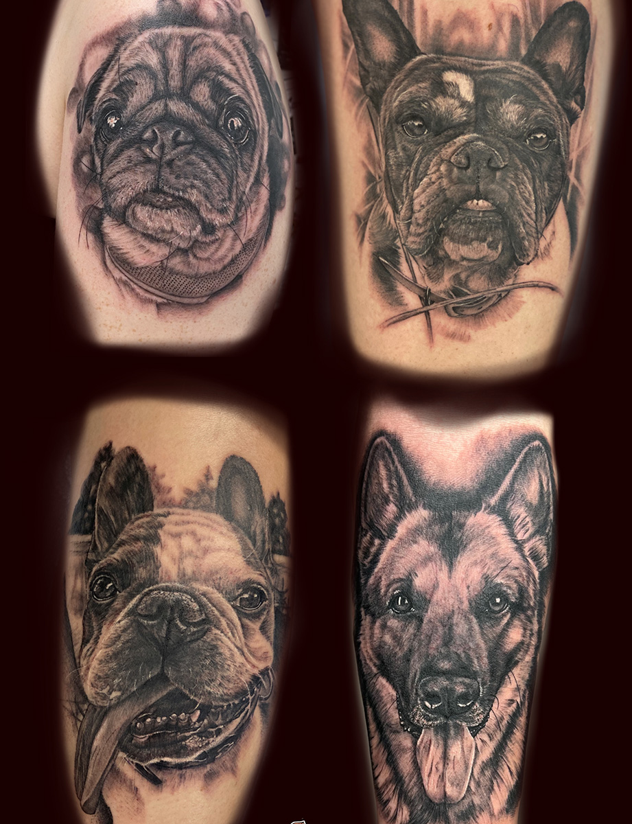 Hunde-Tattoos von immer & ewig in Zofingen