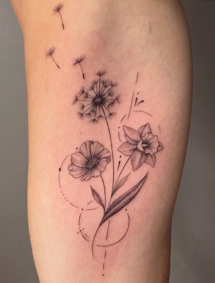 tattoo-style Wir beherrschen verschiedenste Tattoo-Style: Black & Grey, Fineline & Minimalismus, Realistic, Trditionell & Oldschool und Cover-Ups